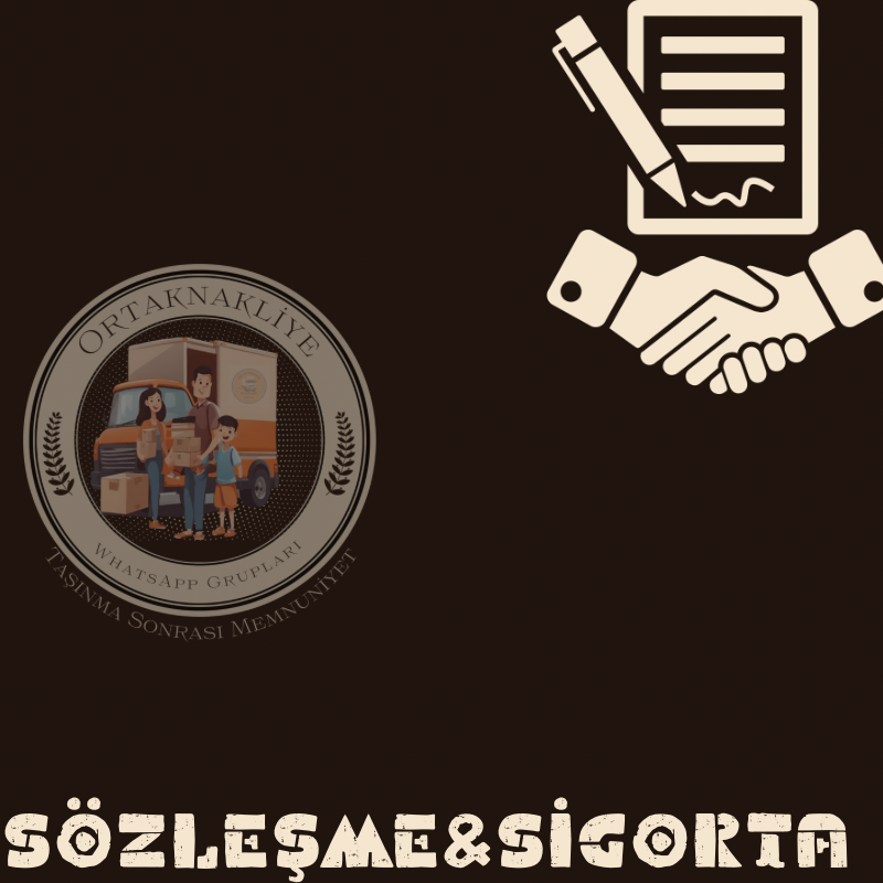 Sözleşme, taşınacak eşyaların neler olduğu, taşıma ücreti, teslim tarihi, tarafların sorumlulukları gibi detayları belirtir. Sözleşme, taşınma sürecinde yaşanabilecek olası sorunların çözümünde taraflara hak ve sorumluluklarını belirlemekte yardımcı olur. Sigorta, eşyaların taşınma sırasında olası zararlarına karşı koruma sağlar. Nakliyat sırasında oluşabilecek kazalar, hırsızlık, yangın gibi risklerde eşyaların sigortalanması önemlidir. Sigorta, eşyanın değerine göre belirlenen bir bedel karşılığında olası zararlara karşı güvence sağlar.